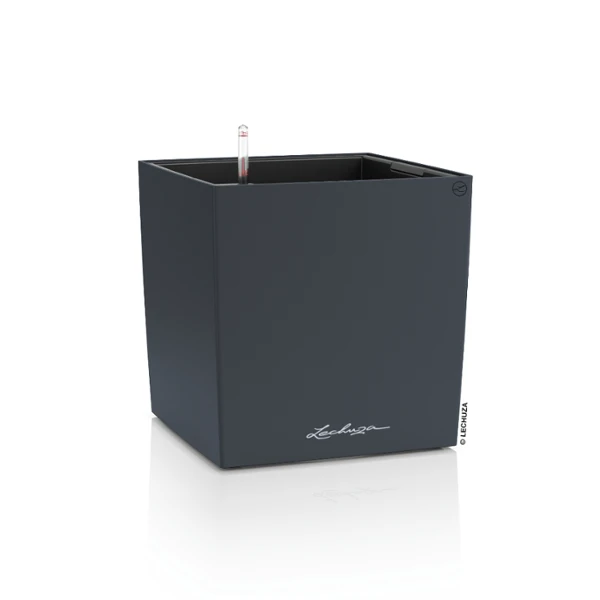 LECHUZA Cube Color — 30 #3e3c46